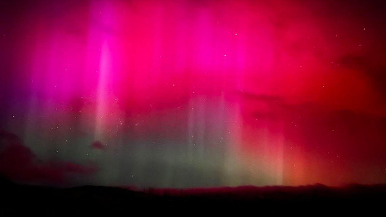 Auroras were seen across the world on Friday