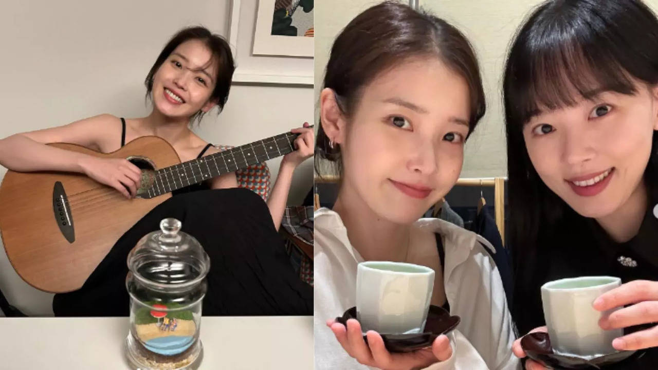 ​Moon Lovers: Scarlet Heart Ryeo Co-Stars IU, Kang Han Na Reunite Before Singer's Birthday, See Pics