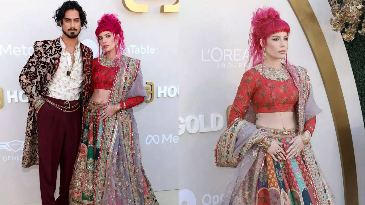 ​Halsey Slays In Sabyasachi Lehenga At Gold House Hosts 2024 Inaugural Gold Gala, Twitter Reacts, 'Halsey Looks Fantastic WOW'