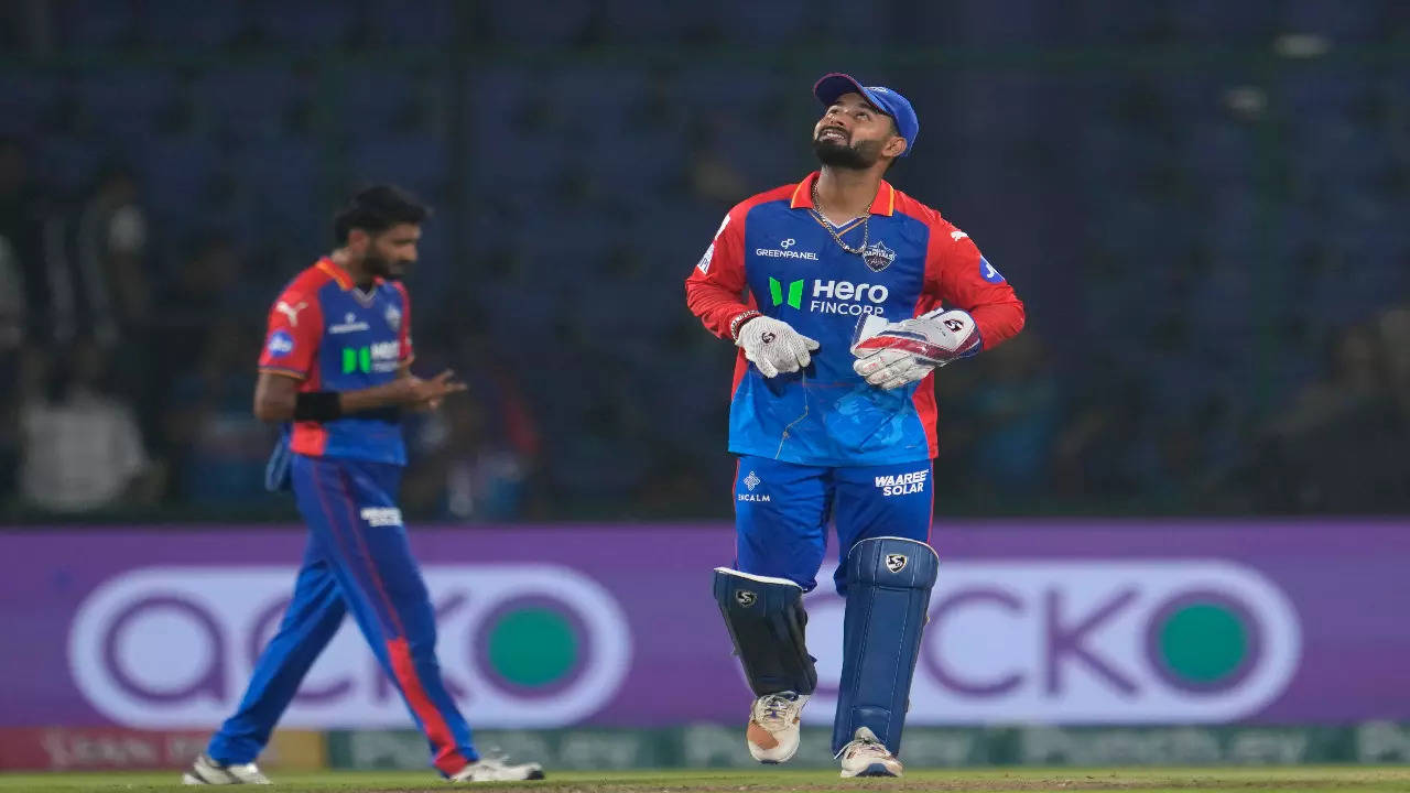 Delhi Capitals skipper Rishabh Pant in action in IPL