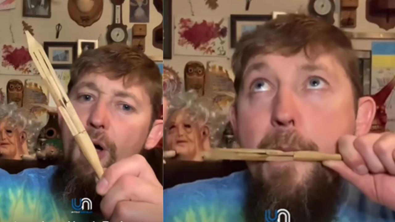 Viral Video: US Man Plays Assamese Musical Instrument, Wows Internet ...