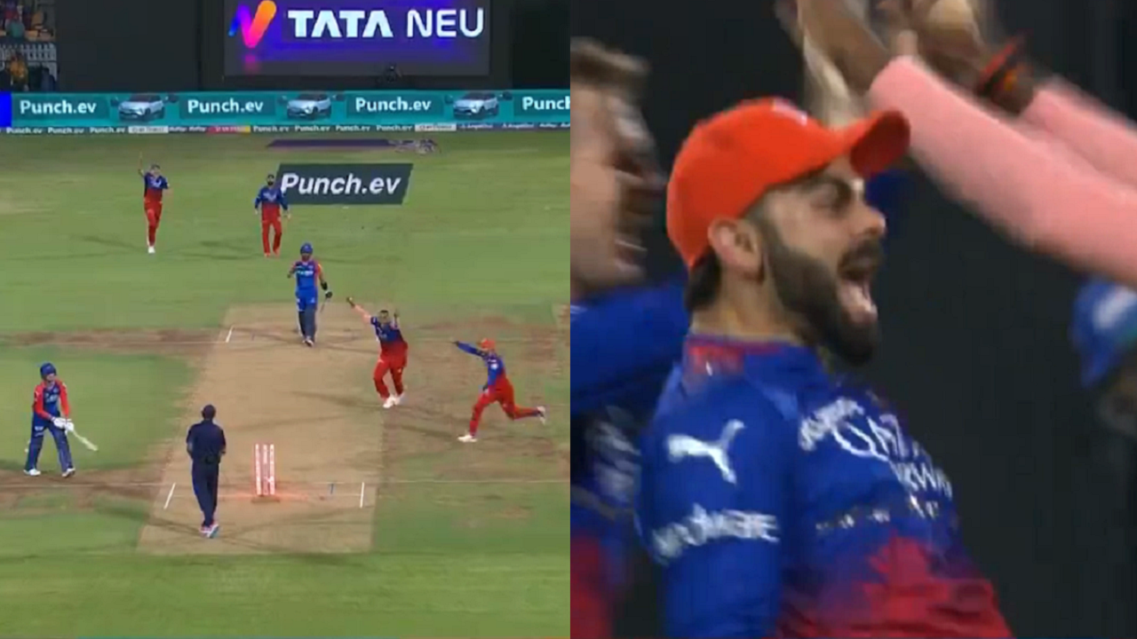 Virat Kohli's celebration after Jake Fraser-McGurk's run out goes viral