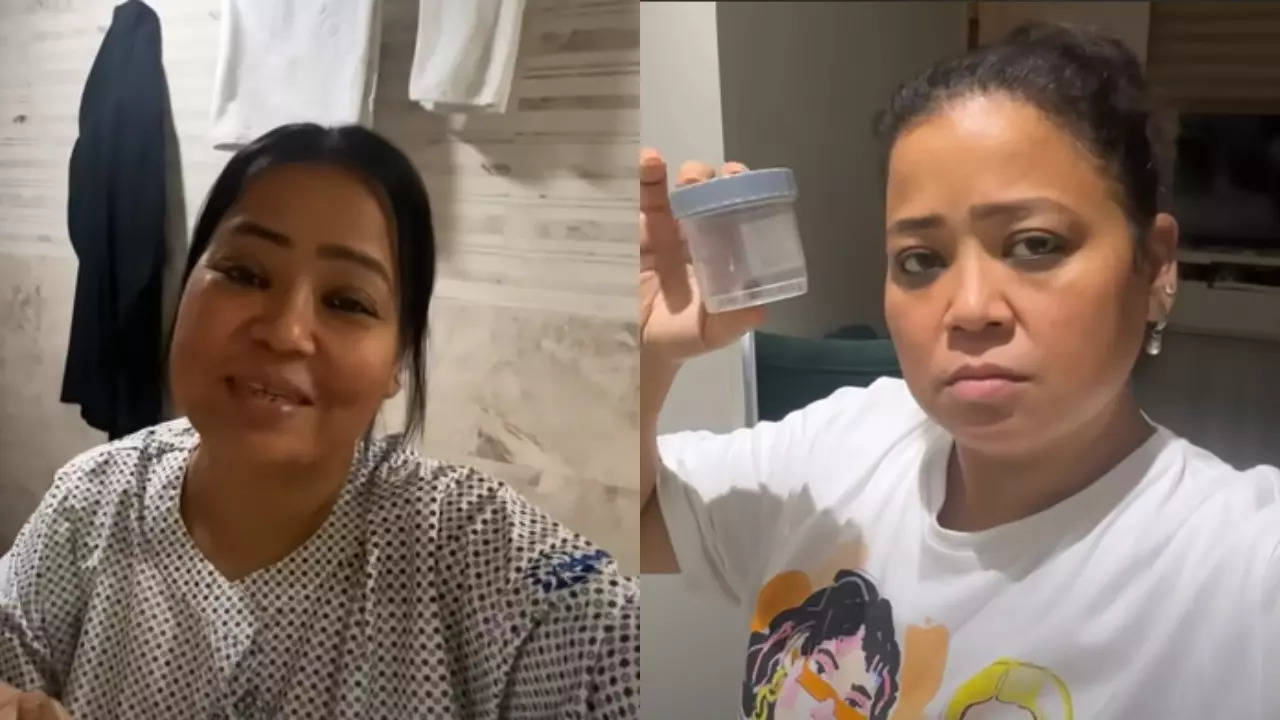 Bharti Singh Gets Discharged From Hospital, Shows Stone Removed Through Surgery - Watch