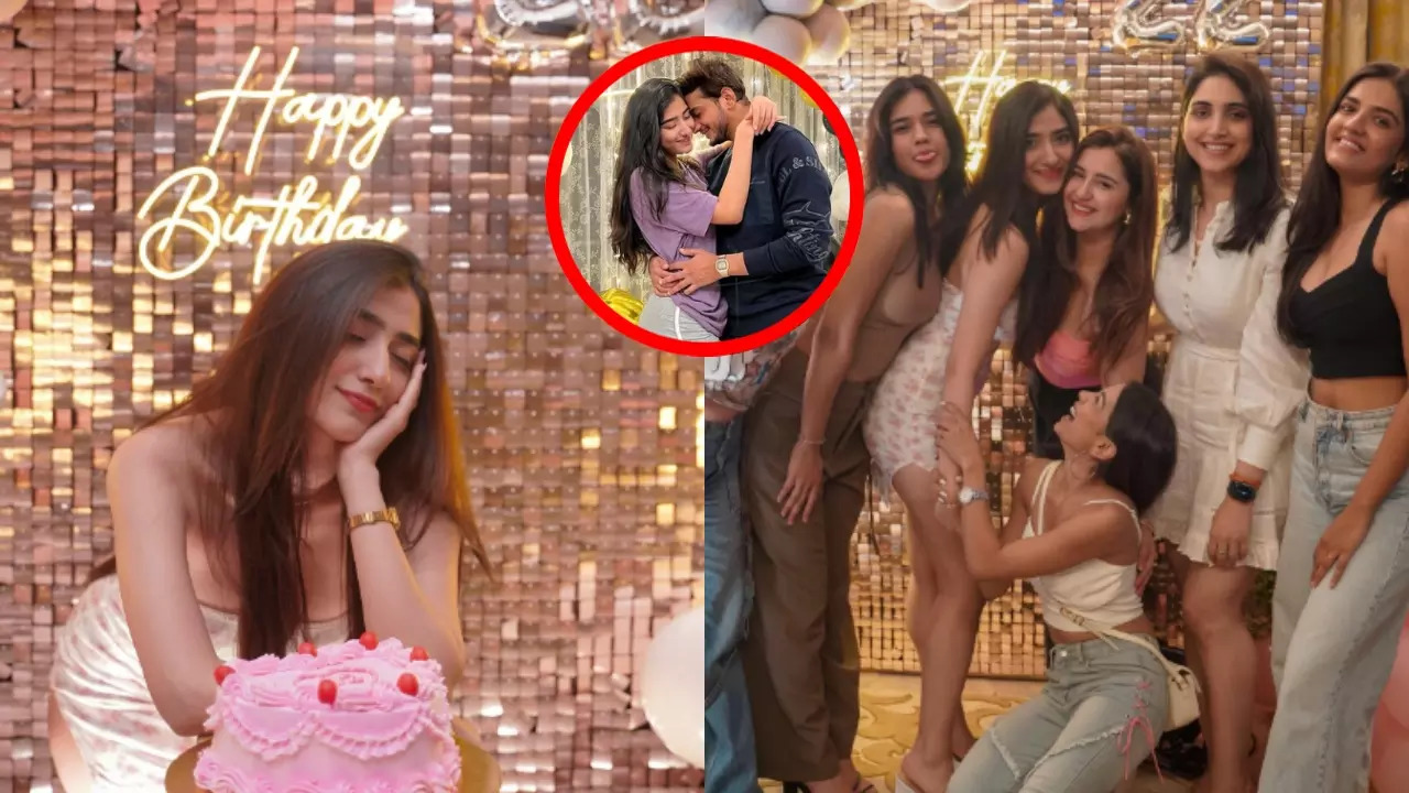 Munawar Faruqui's Ex-Girlfriend Nazila Sitaishi Celebrates 22nd Birthday In A Pink-Themed Bash, See Pics