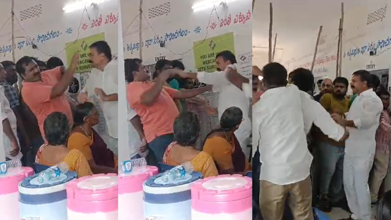 YSRCP MLA Sivakumar slaps voter