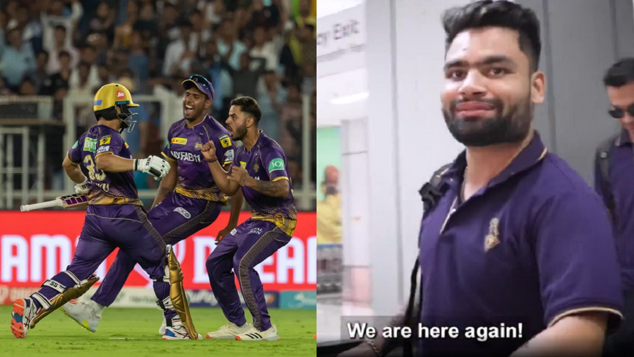 Rinku Singh's first reaction after landing in Ahmedabad goes viral