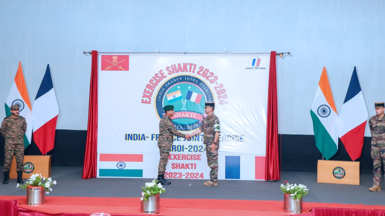 India-France joint military exercise