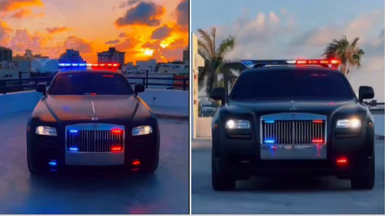 Miami Police Dept Turns Heads with Rolls-Royce Patrol Car, Video Goes Viral. Watch