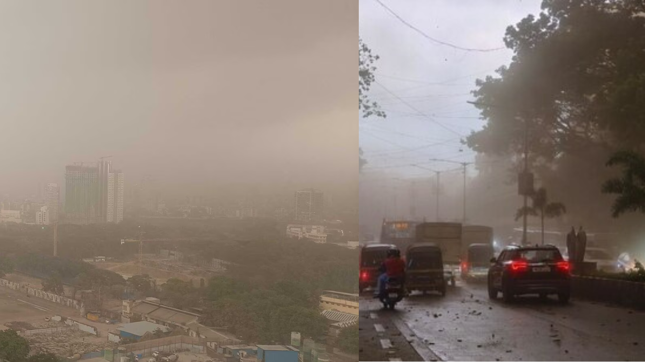 mumbai rain dust storm