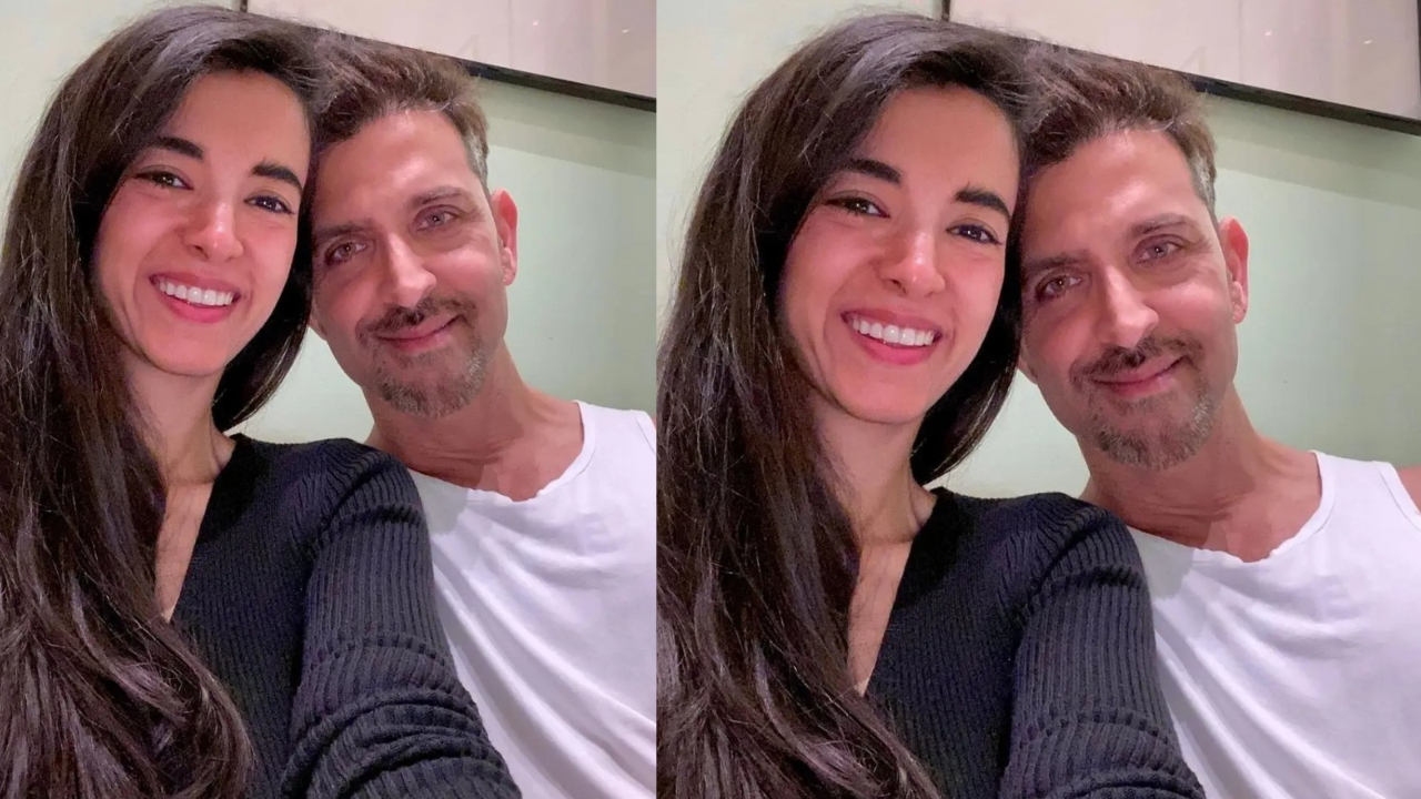 Hrithik Roshan Has Sweetest REACTION To Girlfriend Saba Azad's Stylish Pantsuit Photoshoot