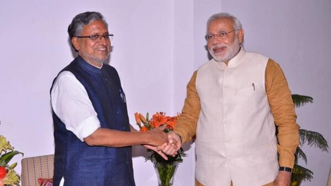 pm modi sushil kumar modi