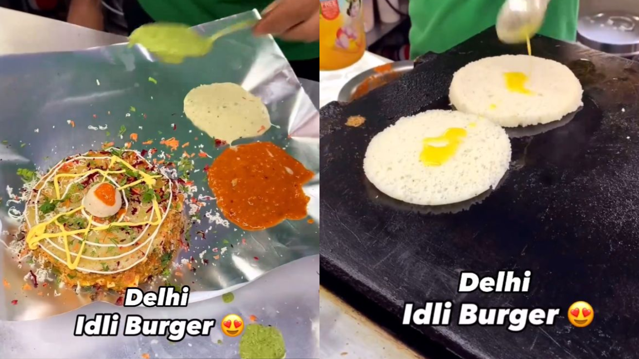 Idli-Burger