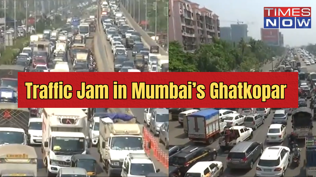 Mumbai: Day After Tragic Hoarding Collapse Killed 14, Traffic Affected in Ghatkopar Area