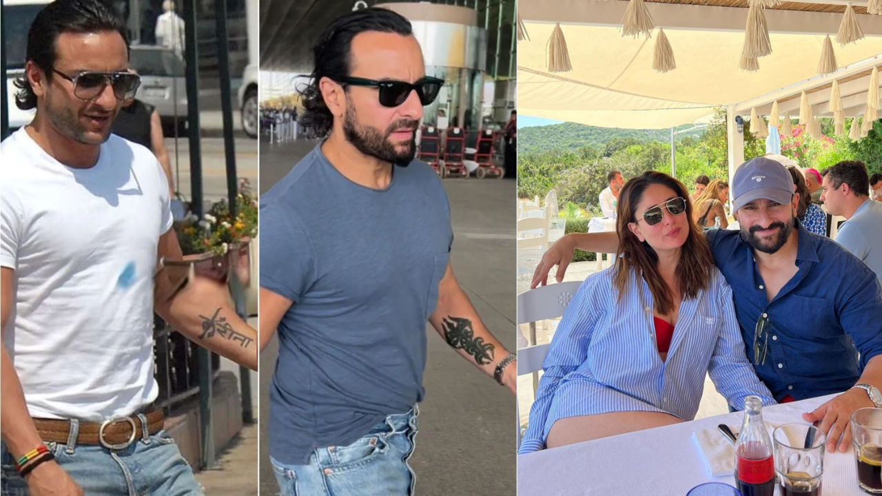 Saif Ali Khan Fans Notice Transformation Of Actor's Kareena Tattoo, Netizens Ask 'Ek Or Shaadi Hone Wali Hai Kya?'