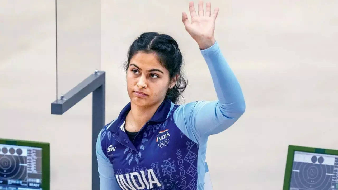 Manu Bhaker Breaks World Record At Final Olympic Selection Trial In 25m Pistol Event