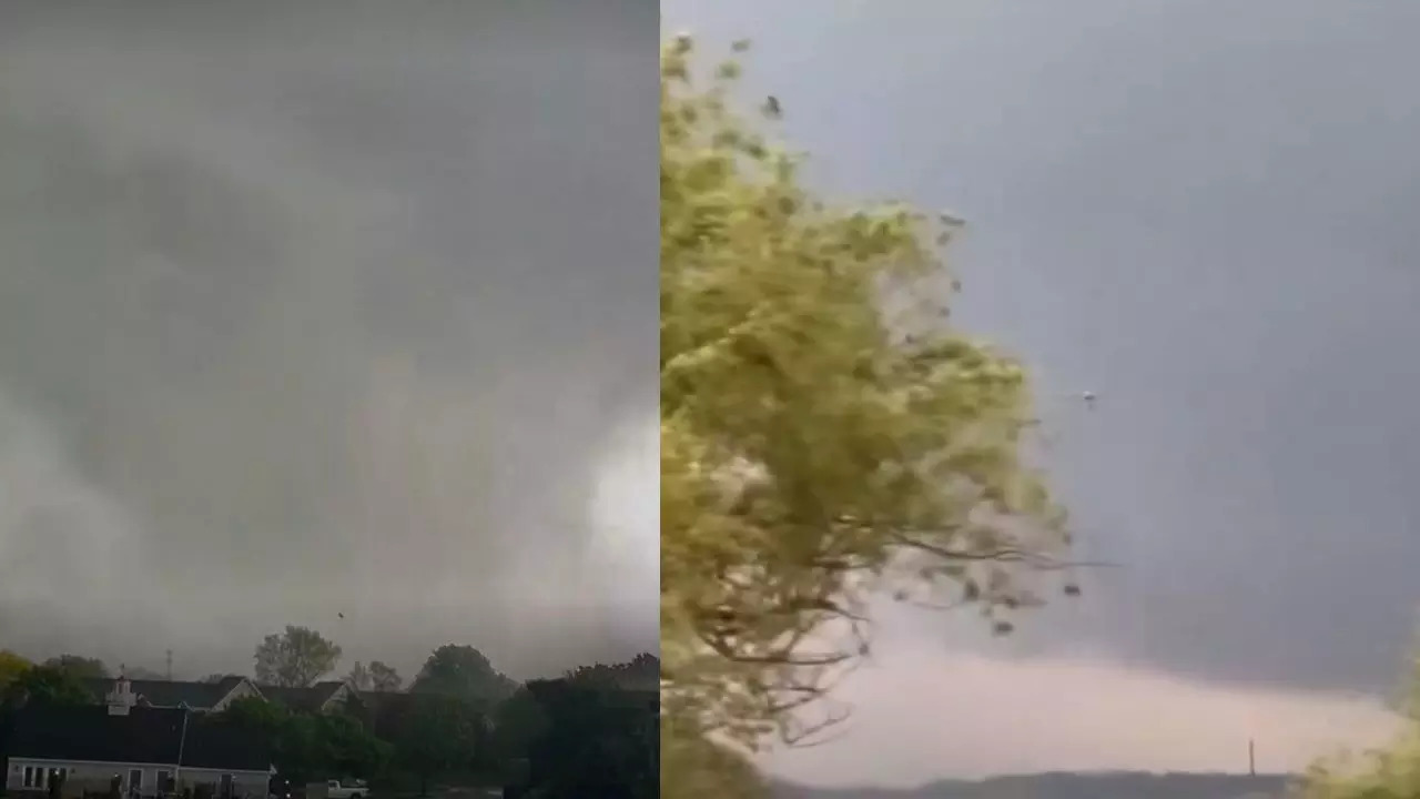 Michigan Tornado: Portage Twister Moves Into Kalamazoo, Emergency Warnings Issued In Union City | VIDEO