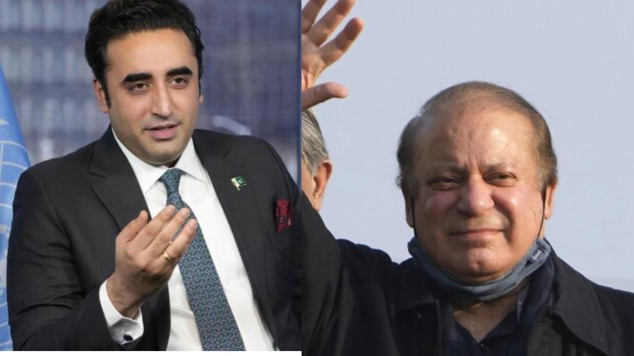 Bilawal Bhutto Zardari and Nawaz Sharif