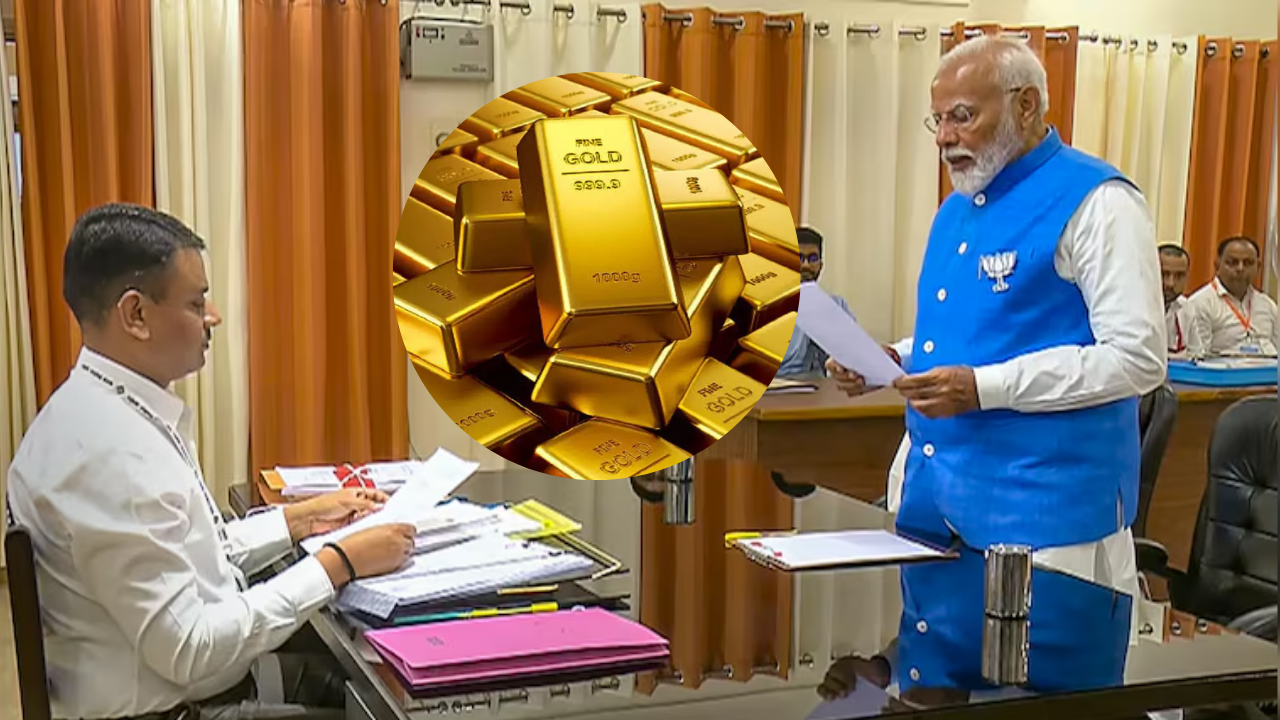 PM Modi Gold 