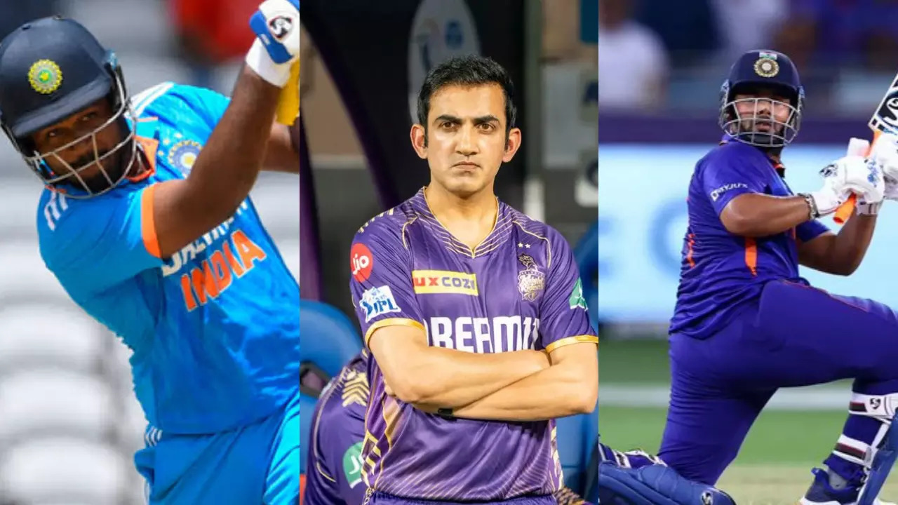 Gambhir Picks Pant Over Samson As India WK For T20 World Cup