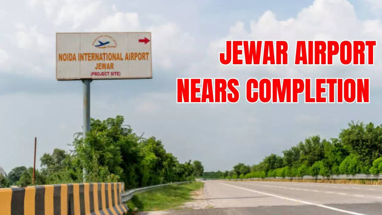 noida: jewar airport to commence services in october; connected via rapid rail, pod taxis, expressway