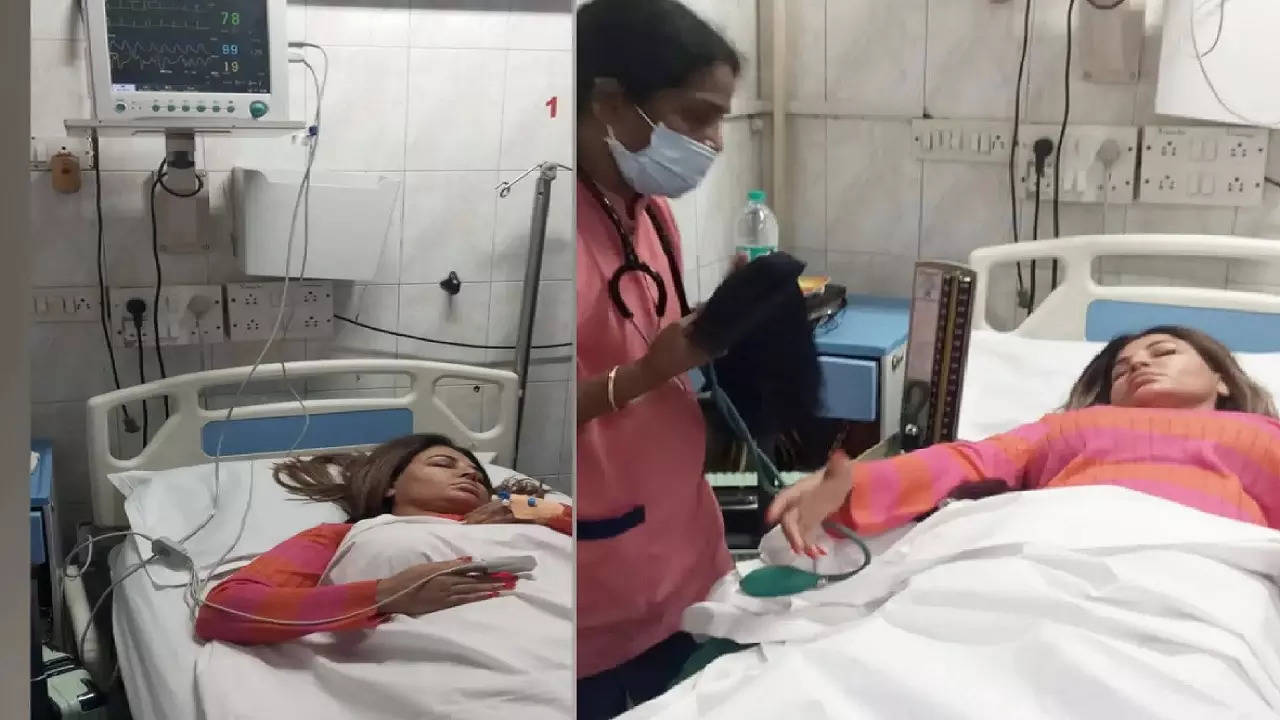 rakhi sawant hospitalized