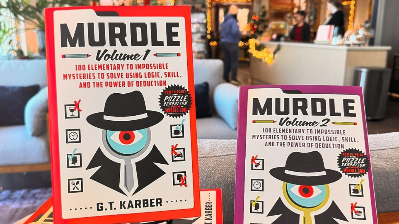 'Murdle' A Murder-Mystery Book Inspired By Wordle Just Won Book of The Year, Image Credit - Instagram