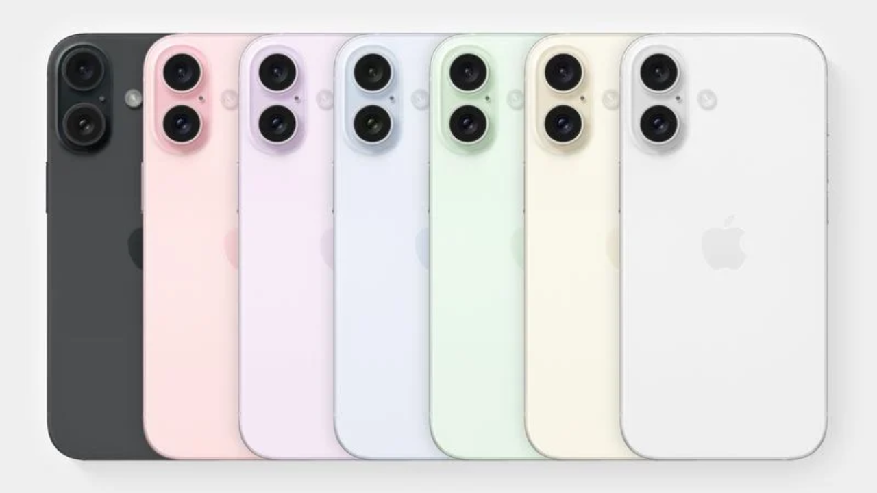 iPhone 16 Colour Options