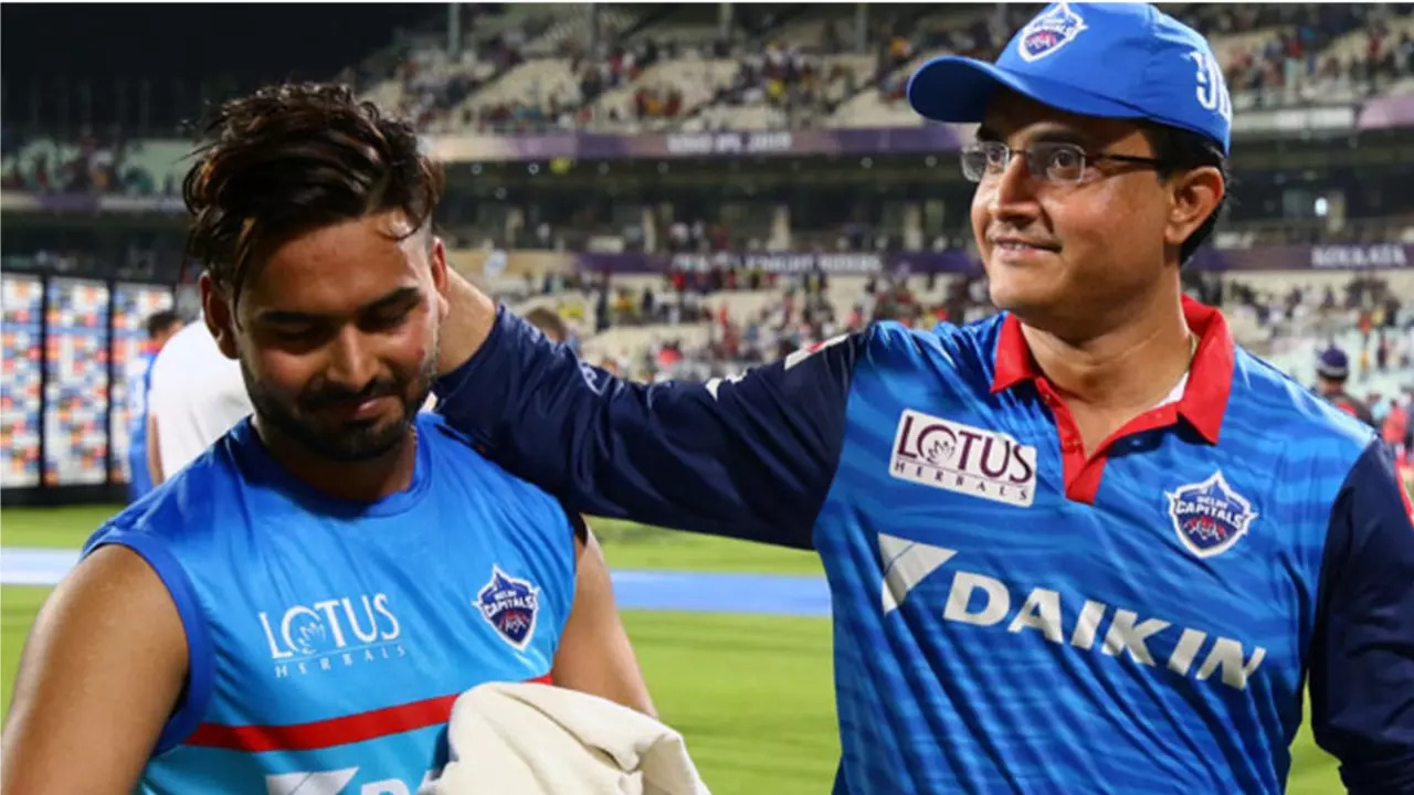 ''With Time, He'll Become A Better Captain'', Sourav Ganguly Sends Well Wishes To Rishabh Pant