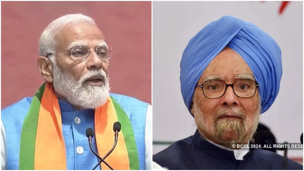 PM Modi On Manmohan Singh