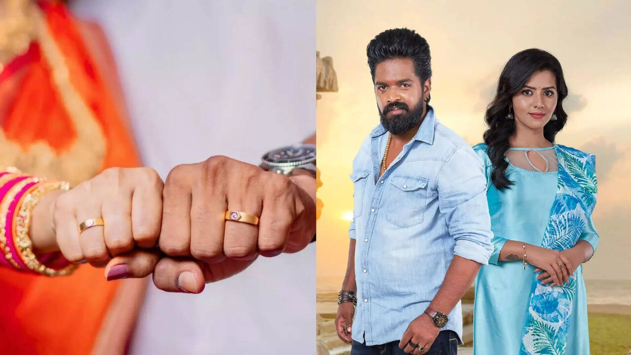  சக்திவேல் சீரியல் நடிகைக்கு திருமணம்.. மாப்பிள்ளை இவர் தான்! குவியும் வாழ்த்துக்கள் 