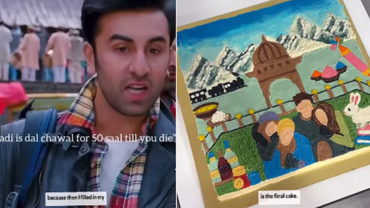 Viral Video: Watch Pastry Chef Transform Yeh Jawaani Hai Deewani into Magical Cake Art