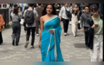 Indian Woman Walks On Streets of Japan in Saree Viral video Shows Locals Reaction