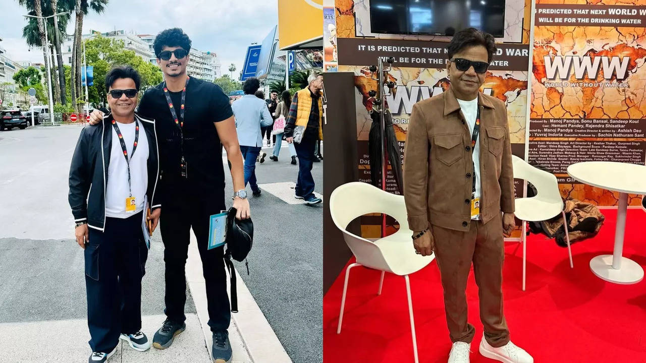 Cannes 2024: Rajpal Yadav Makes Debut At Film Festival With Kaam Chalu Hai Director Palaash Muchhal