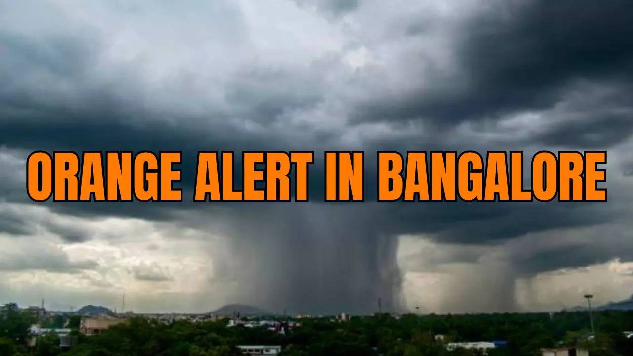 bengaluru on orange alert for next 2 days as very heavy rains loom over india's silicon valley: forecast