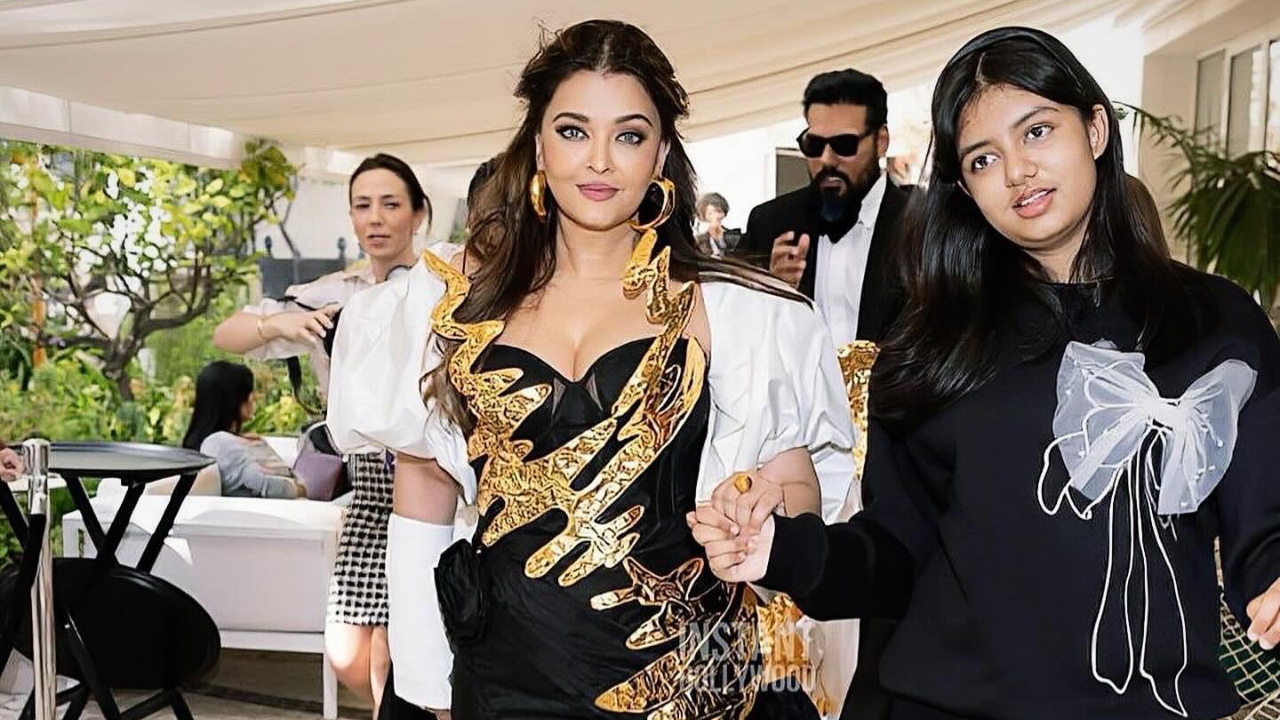 Aaradhya Bachchan Wears A Giant Bow To Cannes Film Festival As She  Accompanies Mum Aishwarya Rai | Times Now