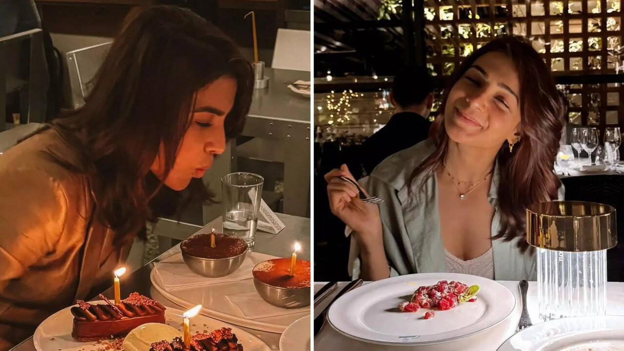  ஆண் நண்பனின் பிறந்தநாளை வெளிநாட்டில் கொண்டாடிய சமந்தா.. ஐ லவ் யூ பேபி என உருக்கம்.. வைரலாகும் புகைப்படம்! 