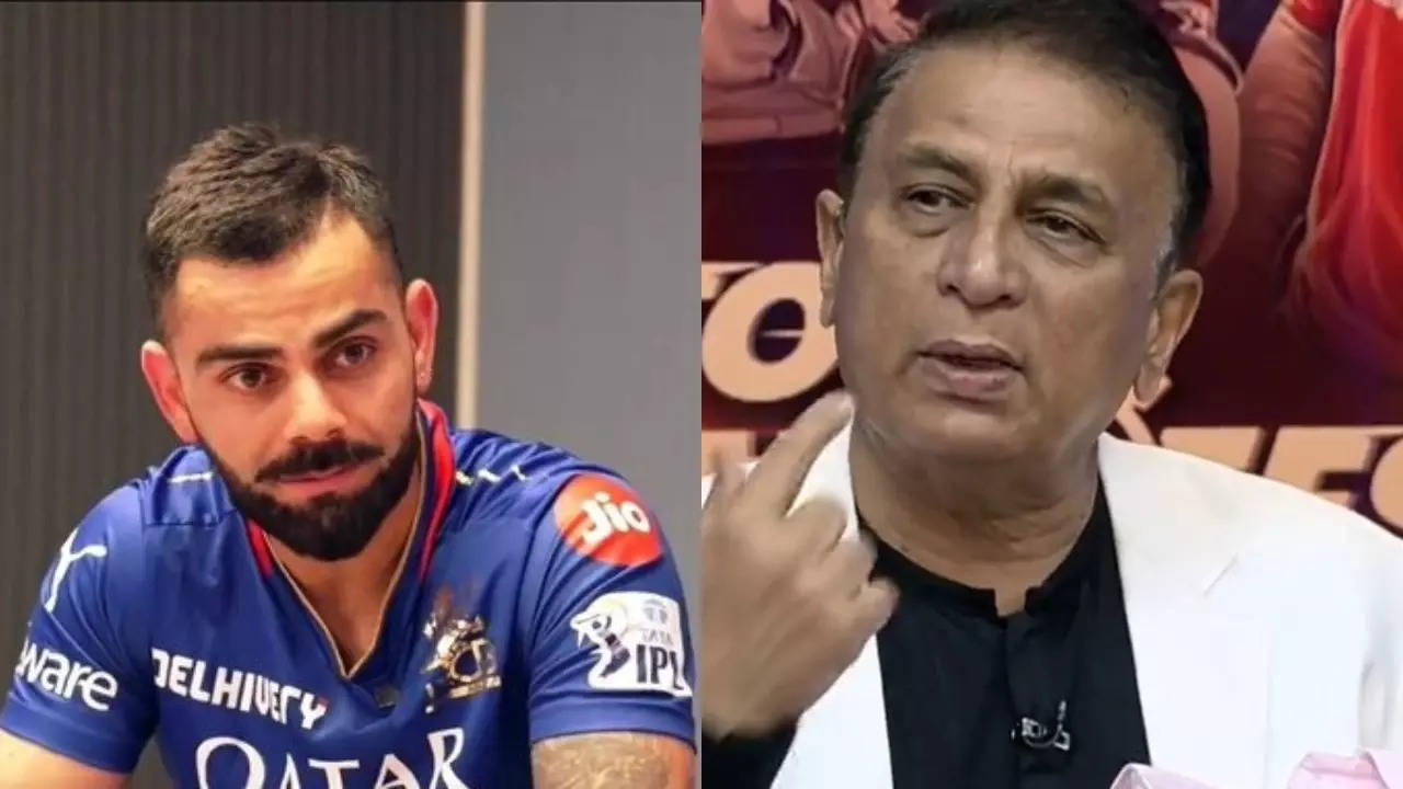 Virat Kohli, Sunil Gavaskar