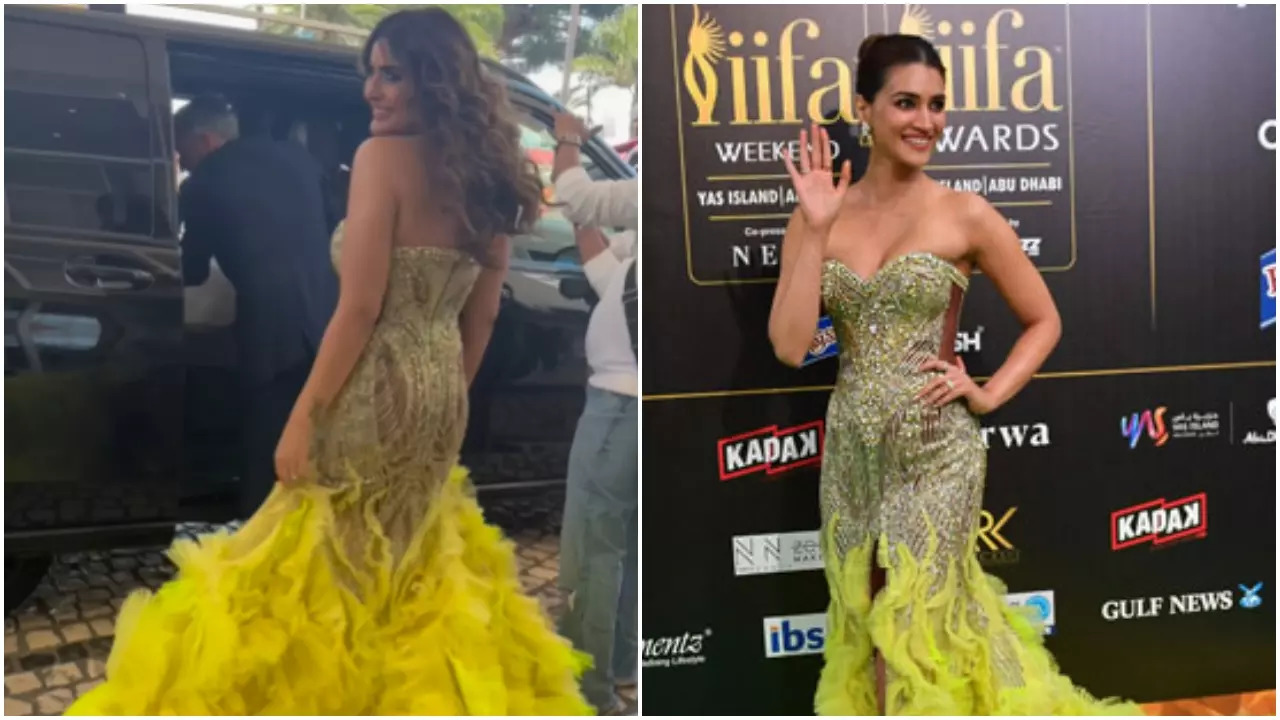 TMKOC Fame Deepti Sadhwani COPIES Kriti Sanon's Look For Cannes Day 3, See Here