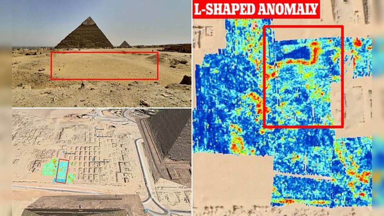 Mysterious 4500-Year-Old Tomb Found Near Giza Pyramids! What Lies Beneath?