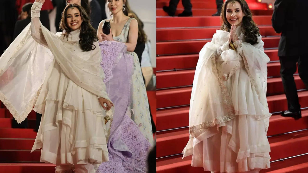 Cannes 2024: Punjabi Singer Sunanda Sharma Exudes Desiness As She Walks Red Carpet