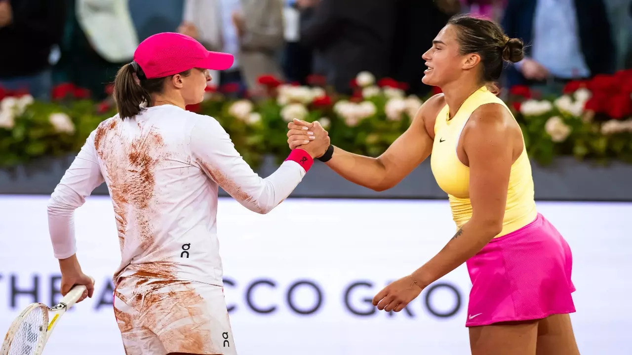 Iga Swiatek and Aryna Sabalenka