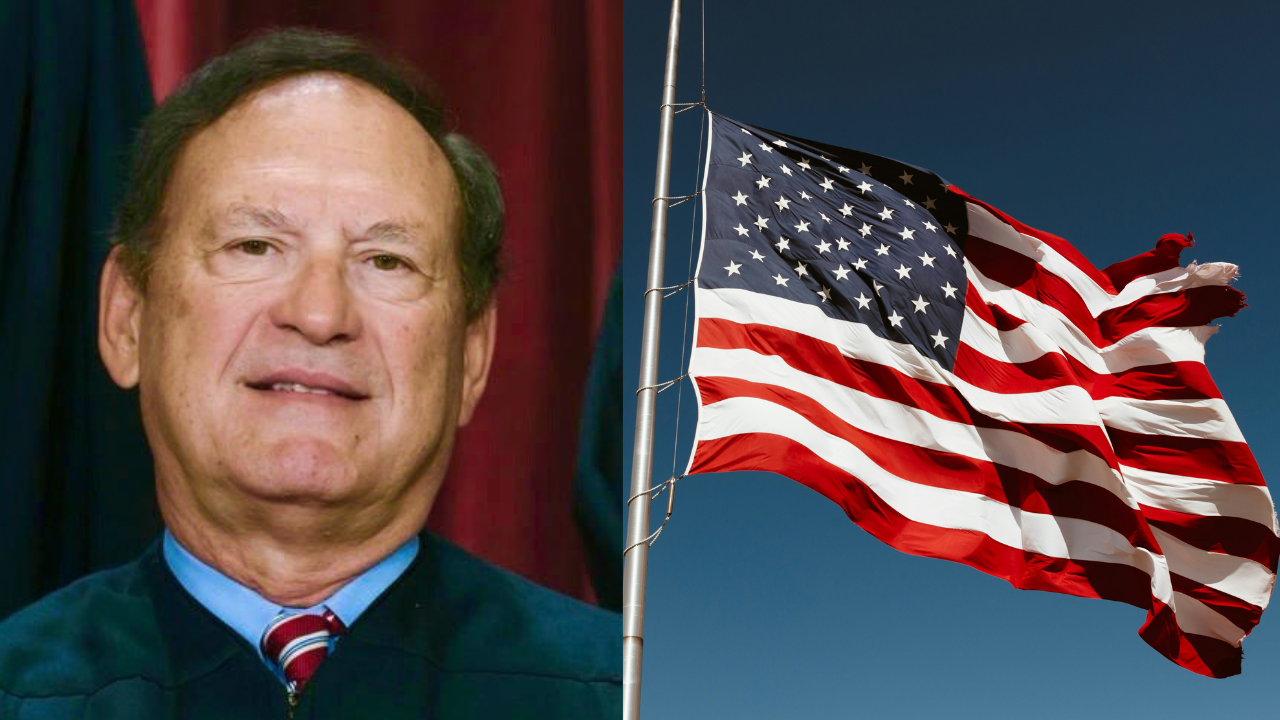 Samuel Alito US Flag