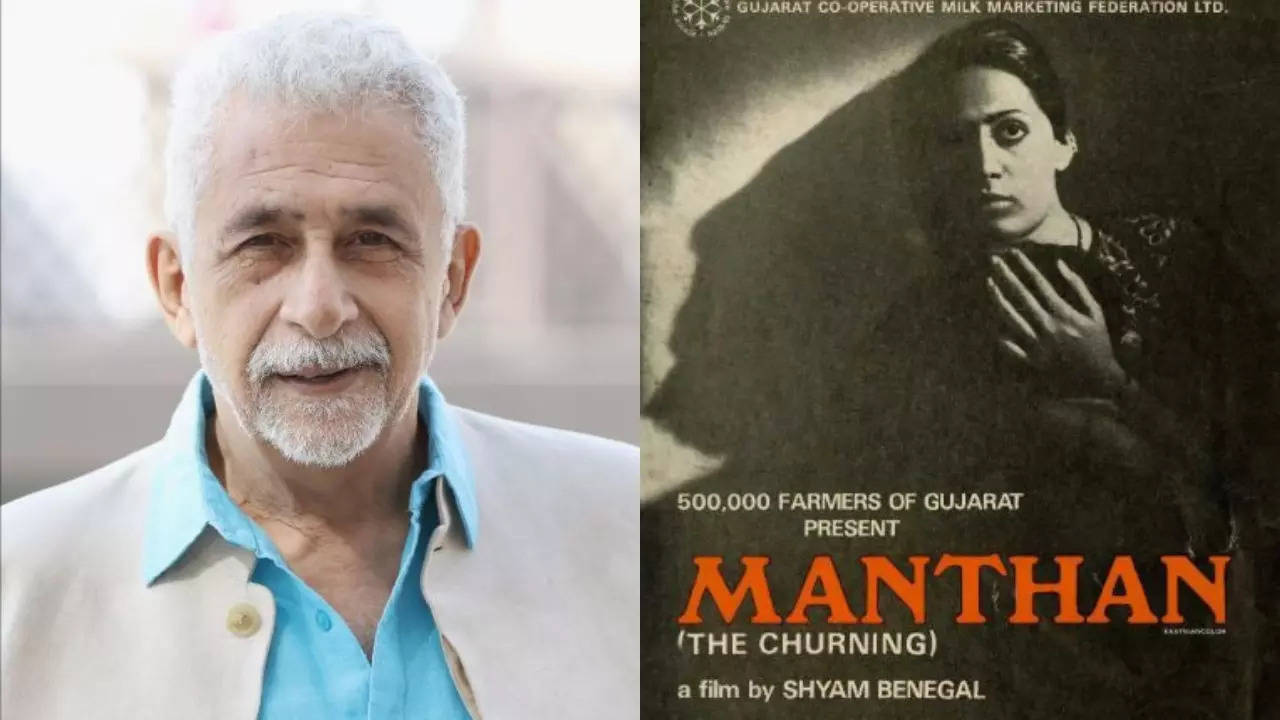 naseeruddin shah on manthan and how it cured him of ‘method acting’ | exclusive