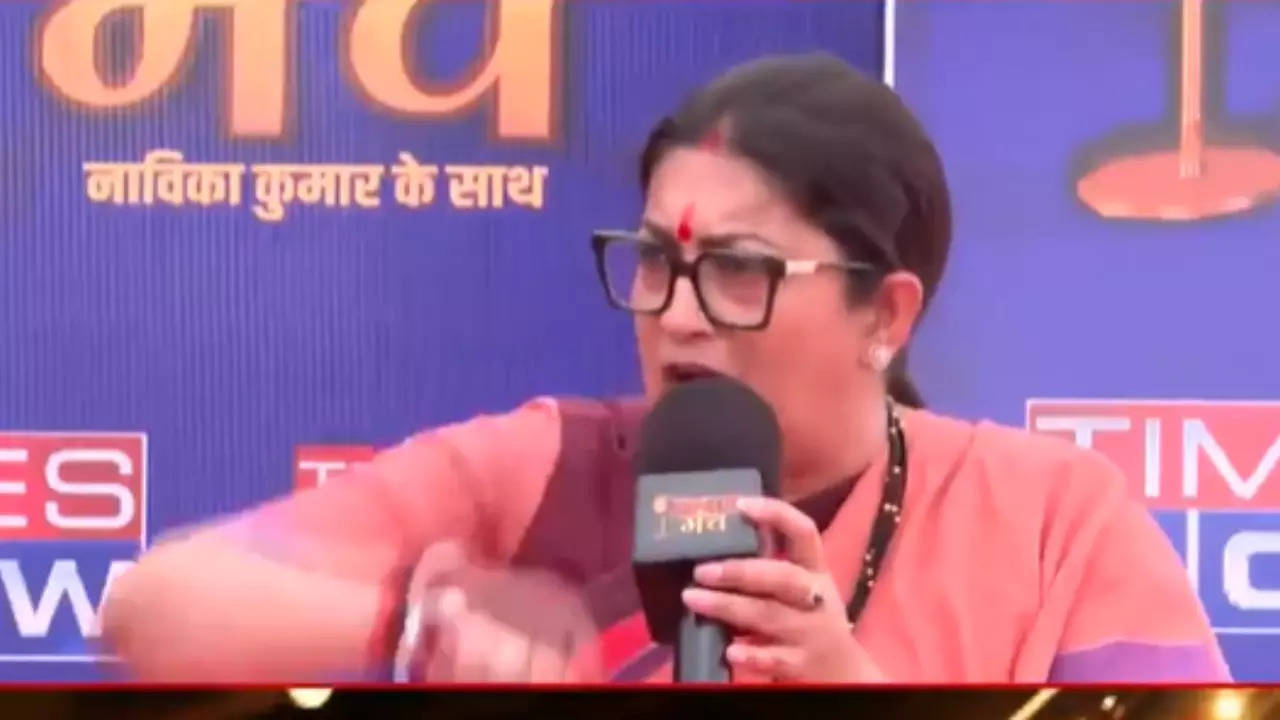 lok sabha elections: smriti irani in exclusive with times now| full interview: 'at 399, final number will be one for amethi with blooming lotus