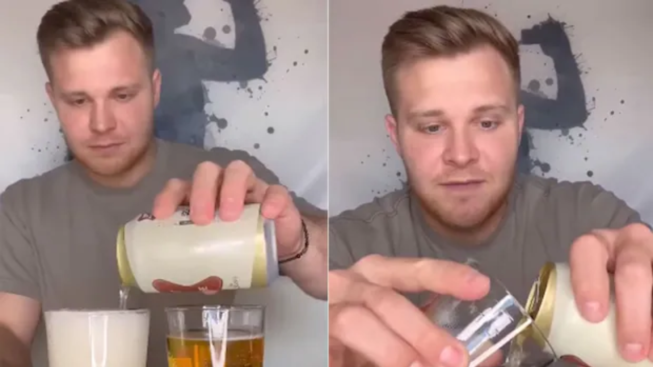 Viral Video: Man Shows The Proper Way To Pour Beer, Internet Can't Stop Laughing