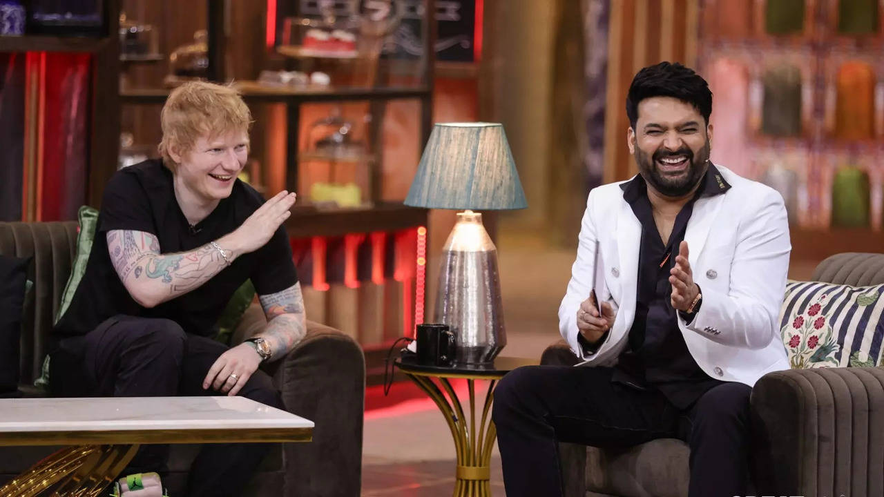 ?the great indian kapil show episode 8 review: kapil sharma, ed sheeran turn comedy show into musical night with bhangra beats?