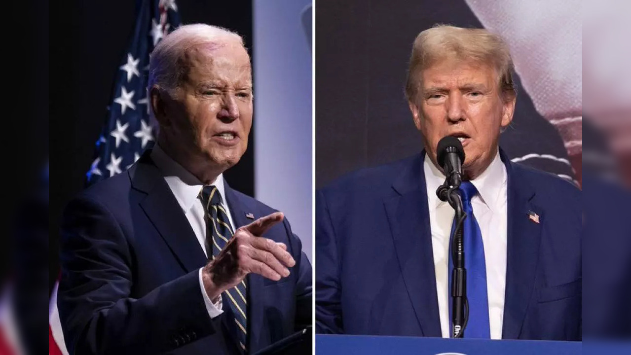 Joe biden and Donald Trump