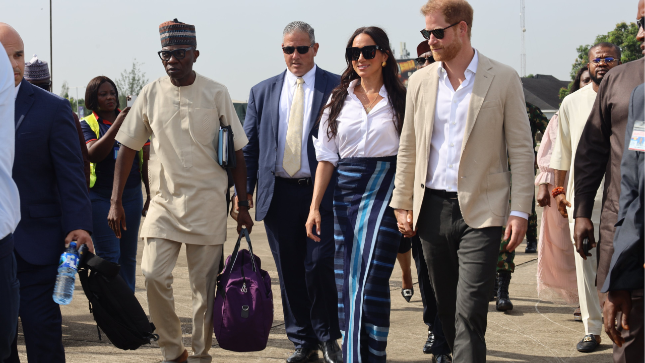 prince harry, meghan markle touring nigeria on us fugitive allen onyema's  airlines: report