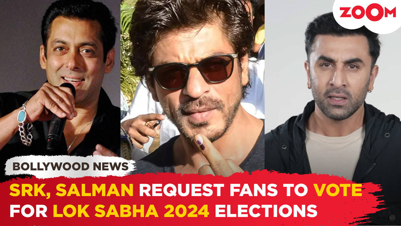 lok sabha elections 2024: shah rukh khan, salman khan & others encourage fans to vote