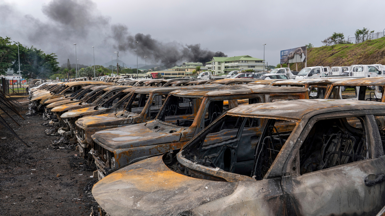 Anti-France protests in New Caledonia